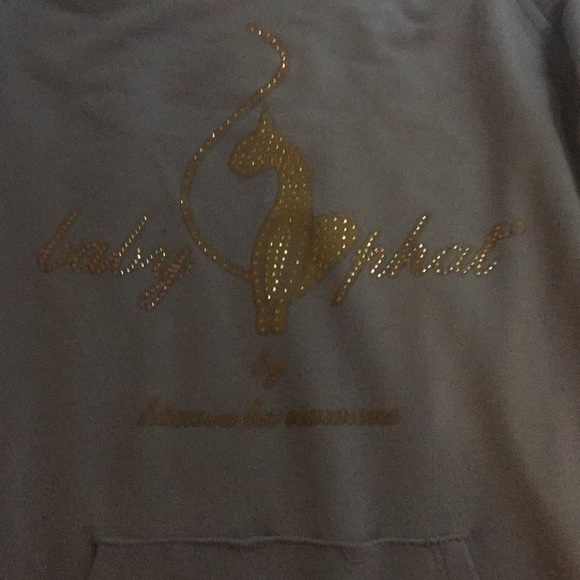 Baby Phat by Kimora Lee Simmons baby blue sweater - Picture 2 of 5